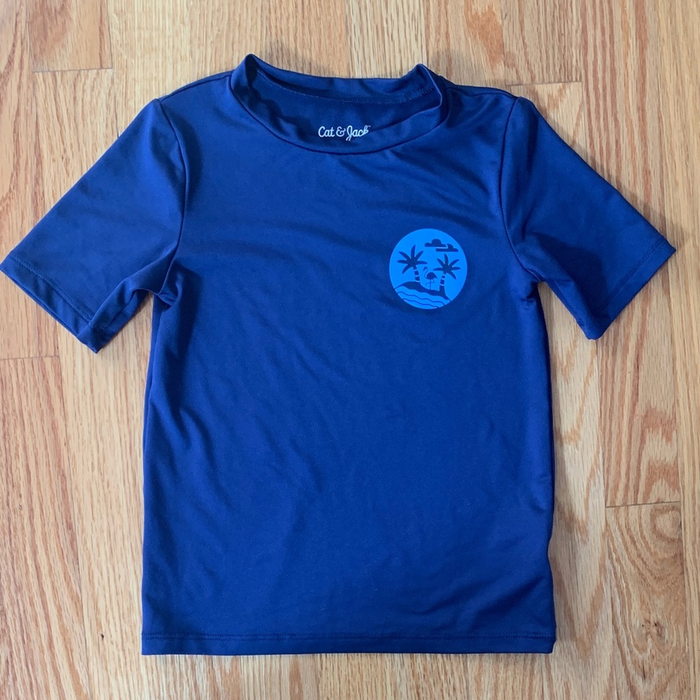 Cat & Jack Rash Guard - size 5T